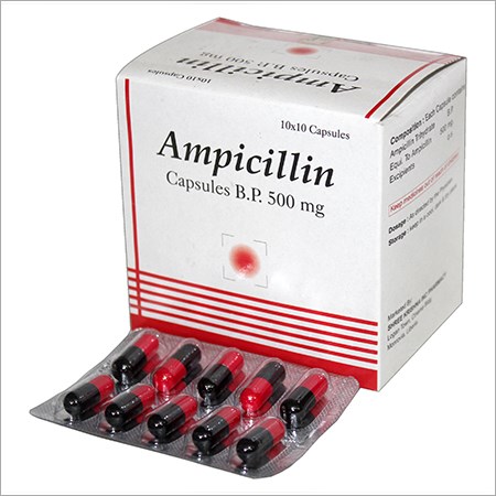 Ampicilin Capsule 500 mg /pack