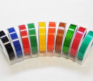 47 12 28 Dymo Tapes 9mm Brown