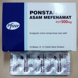 Ponstan Asam Mefenamat @500mg 10Strip/Box