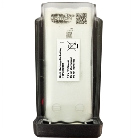 Battery Re-Charge For Radio Two Way Jotron Tron TR20 GMDSS (NiHM Battery Type 80059, 7.2 V/1500 mAh)