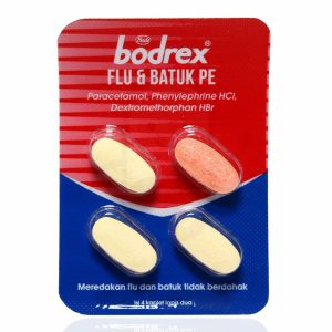 Bodrex Flu dan Batuk  4'S/Strip