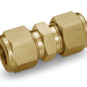 73 40 25 Brass flareless Union, Tube OD 12