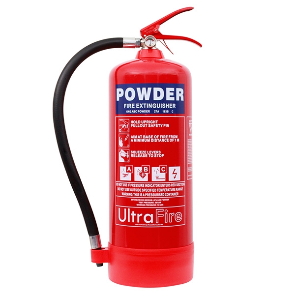 Dry Chemical Powder Fire Extinguisher 6 Kg
