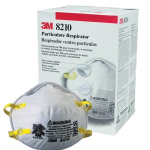 33 11 28 Dust Mask Disposable, Particulate Respirator 3M 8210 N95