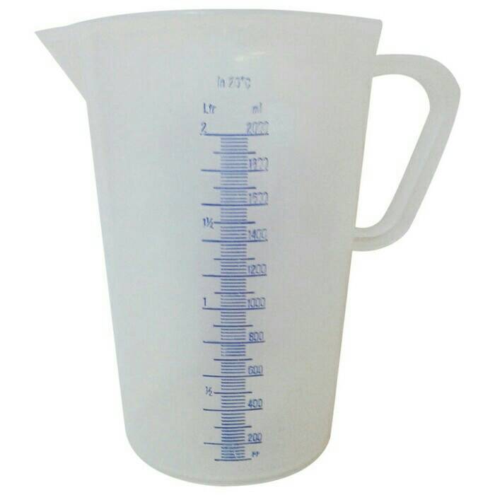 Gelas Ukur Plastik 2 Liter