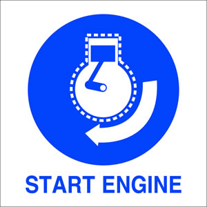 33 51 02 IMO Symbols 'Start Engine'