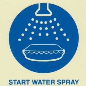 33 51 07 IMO Symbols 'Start Water Spray'