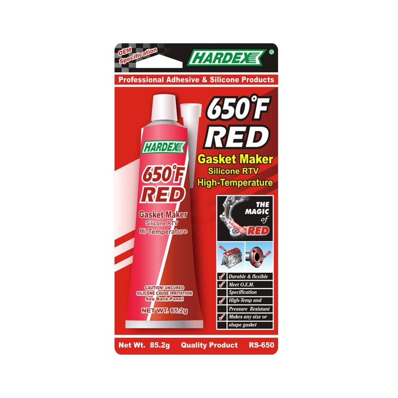 Red Silicone RTV 650ºF