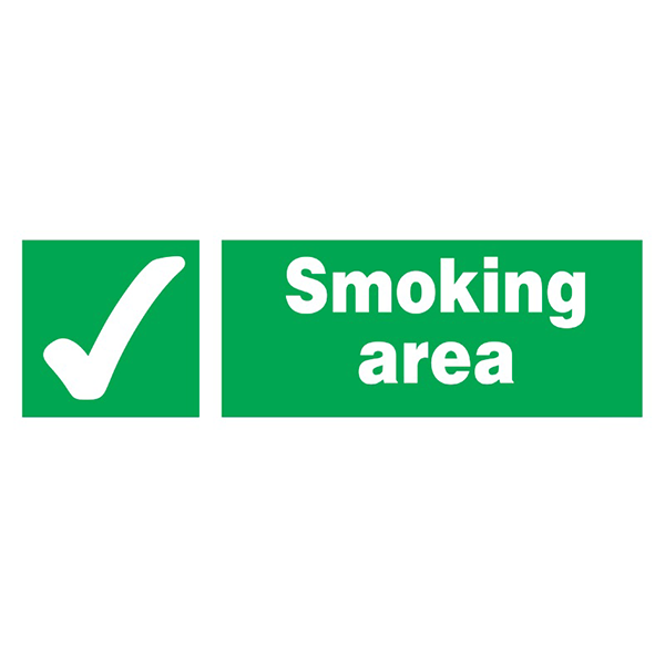 33 41 85 Safety signs 'Smoking Area'