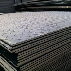 67 08 17 Steel Checker Plate, 4.5mm x 1.219mm x 2.438mm