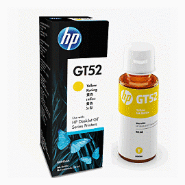 Tinta HP GT52 Yellow