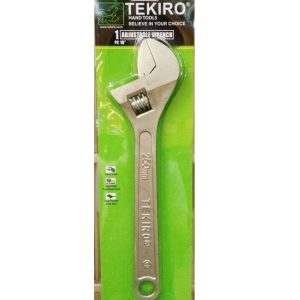 61 61 04 Adjustable Wrench Tekiro 10"