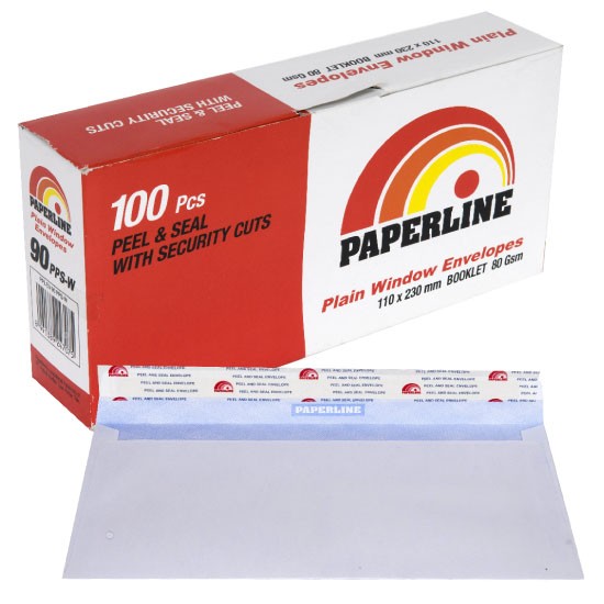 Envelope, Size 110 x 23mm