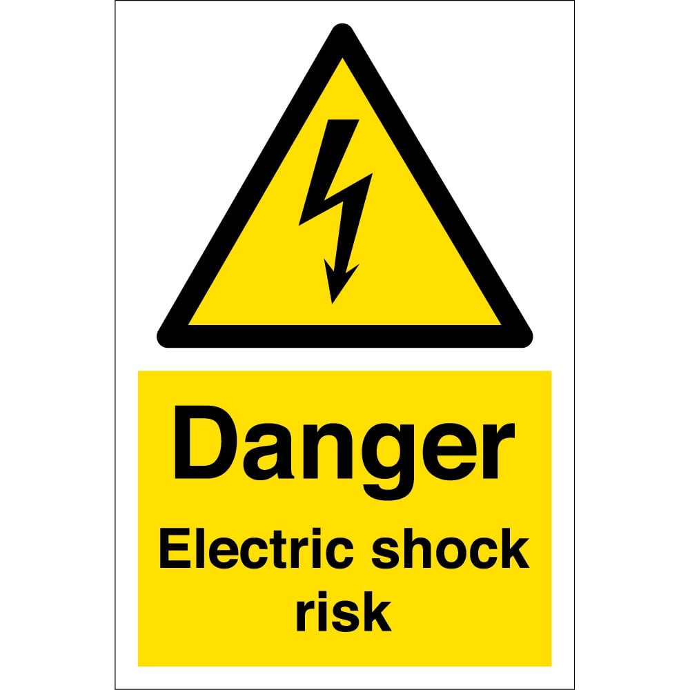 33 76 13 Danger Electric Shock Risk