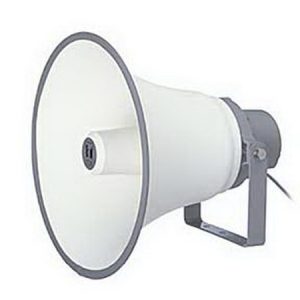 Transistor Powered Loud Speaker Alum. Alloy 25 Watt, 16 OHM