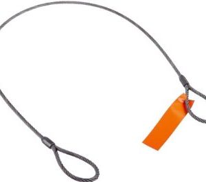 21 25 57 Wire Rope, Galv 6x37 , 13mm dia-With Both End 20cm Soft Eye Splice