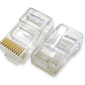 AMP Cat-6 Connector : 100'S/Box