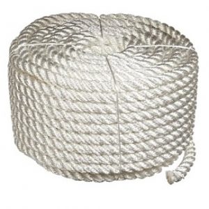 3-Strand 21 05 60 3-Strand Nylon Rope Diameter 3" Circular / 24 mm, Length 220 M