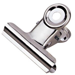 47 11 29 Bulldog Clip With Eye 65mm