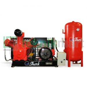 AIR COMPRESSOR (FOR DECK) MERK: SHARK, TYPE: SBM 15 HP, PRESSURE: 15 kg, Voltage 220V