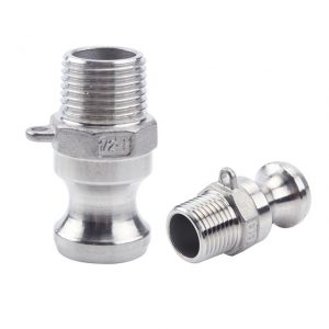 35 17 81 Coupling, Cam and Groove, Type-F Plug with Male 1/2"