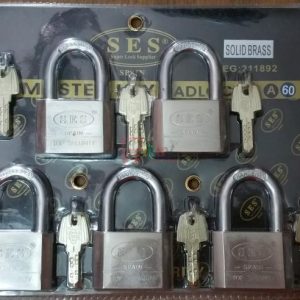 Padlocks Master Key System Size 60mm, Isi 5