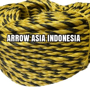 Tiger Rope 3 Strand, Black/Yellow, India, 10mm x 180meter